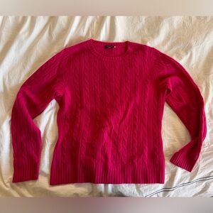 MAGASCHONI Cashmere Cable Knit Sweater M